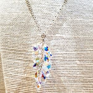 Swarovski Crystal bunch of drops necklace